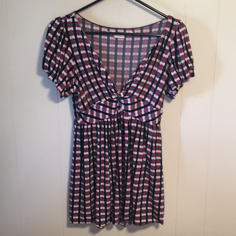 Max Studio Print Top